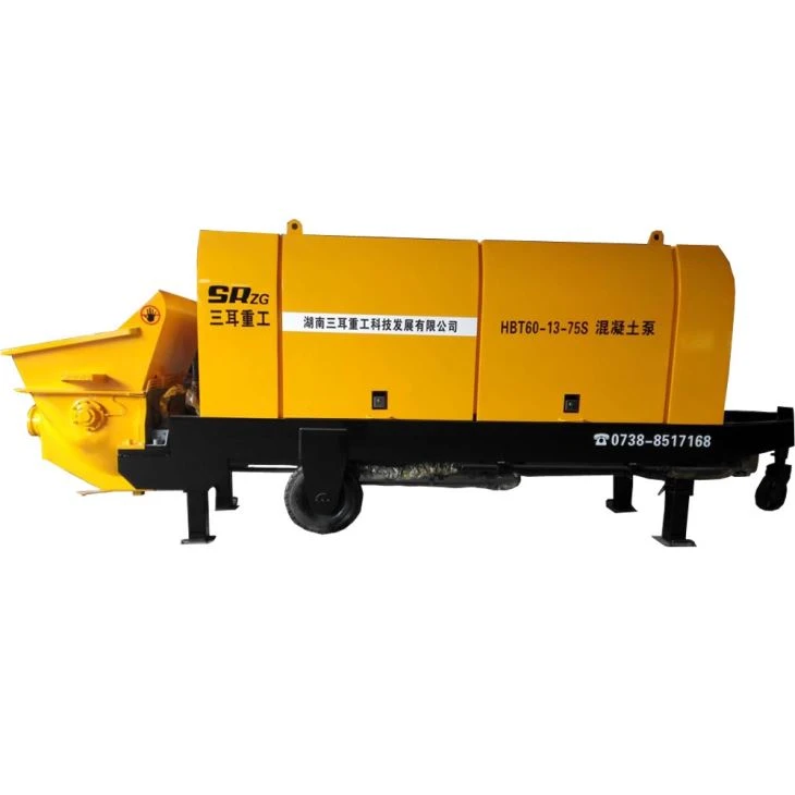 small portable concrete pump